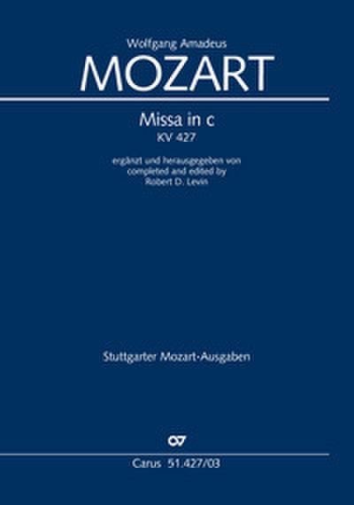 Missa in c (Klavierauszug)
