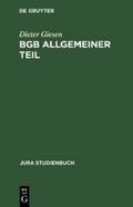 BGB Allgemeiner Teil