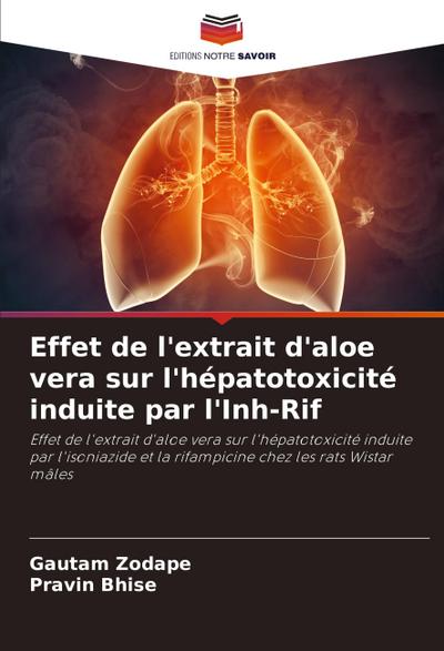 Effet de l’extrait d’aloe vera sur l’hépatotoxicité induite par l’Inh-Rif