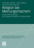 Religion bei Meinungsmachern
