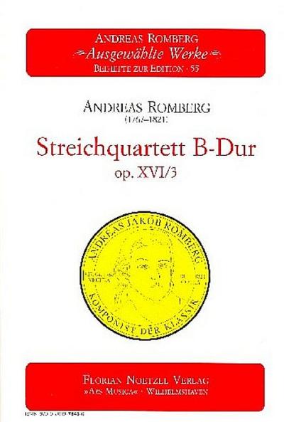 Streichquartett B-Dur op.16,3