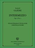 Intermezzo op.9,1 für Kontrabaß undKlavier