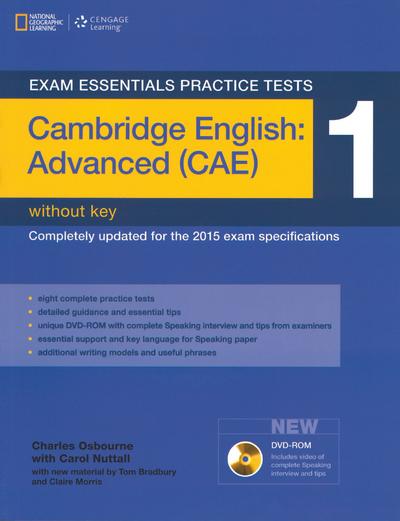 Exam Essentials Practice Tests: Cambridge English Advanced 1 with DVD-ROM