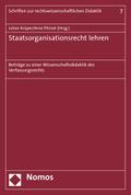 Staatsorganisationsrecht lehren