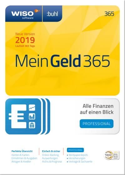 WISO Mein Geld Professional 365, 1 DVD-ROM