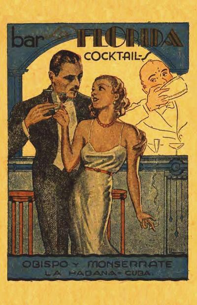 Bar La Florida Cocktails 1935 Reprint 