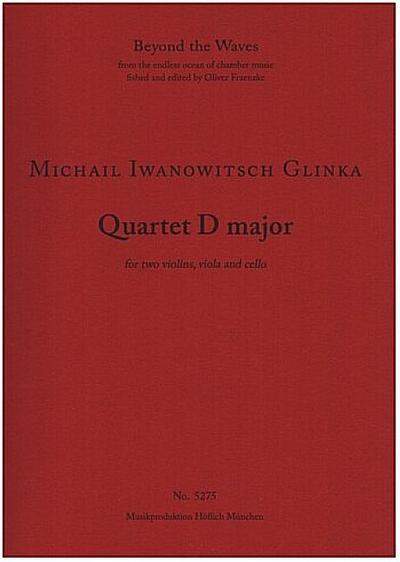Quartett D-Durfür 2 Violinen, Viola und Violoncello