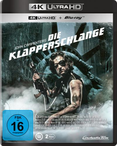 Die Klapperschlange 4K, 1 UHD-Blu-ray + 1 Blu-ray