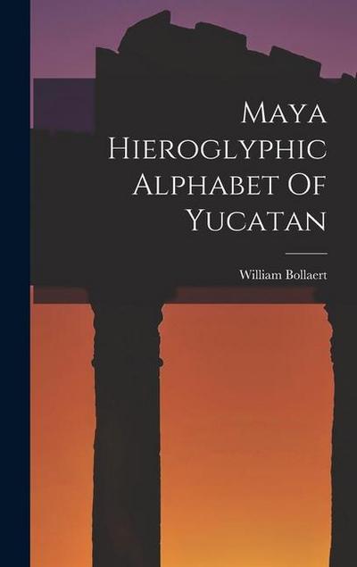 Maya Hieroglyphic Alphabet Of Yucatan