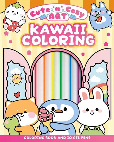 Cute ’n’ Cozy Art: Kawaii Coloring