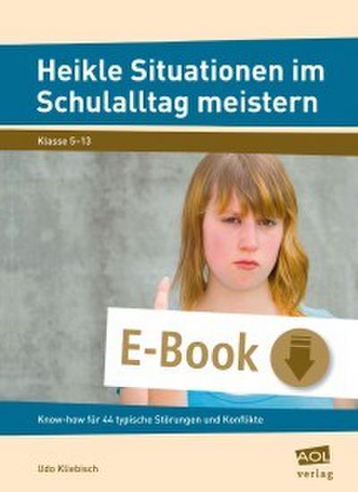 Heikle Situationen im Schulalltag meistern