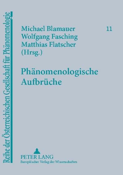 Phänomenologische Aufbrüche