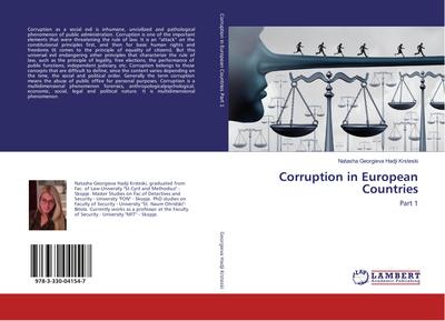 Corruption in European Countries - Natasha Georgieva Hadji Krsteski