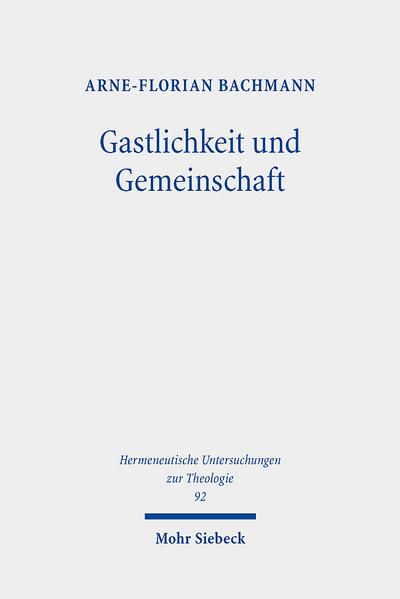 Gastlichkeit und Gemeinschaft