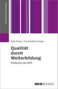 Qualität durch Weiterbildung