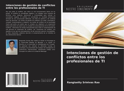Intenciones de gestión de conflictos entre los profesionales de TI