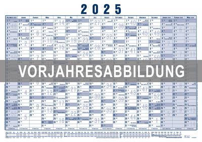 Zettler Plakatkalender 16 Mon 5 Stk. gerollt 2026 - Wandkalender XXL 100 × 70 cm, 15 Monate auf 1 Seite inkl. Dez. 2025 & Jan./Feb. 2027, große Tagesfelder, Arbeitstage-, Wochenzählung