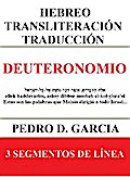 Deuteronomio: Hebreo Transliteración Traducción