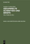 Die Schriften der Jahre 1842/1843