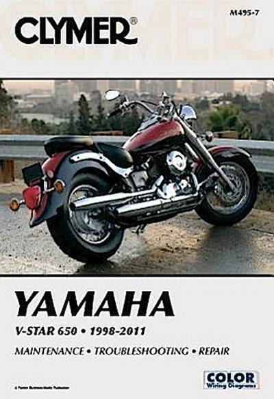 Yamaha V-Star 650 Manual Motorcycle (1998-2011) Service Repair Manual