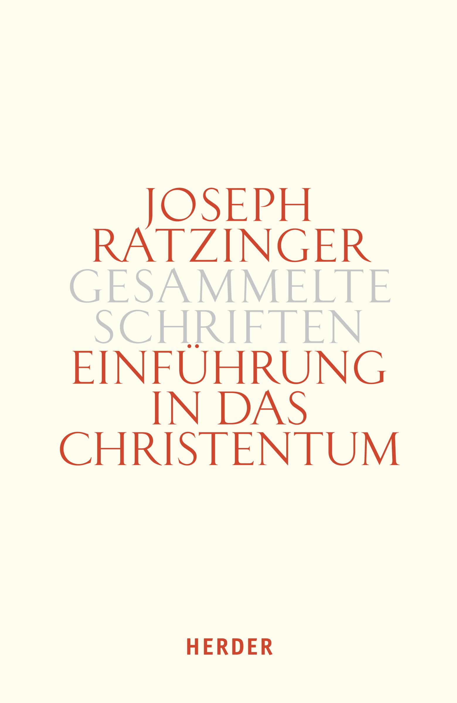 Einführung in das Christentum von Joseph