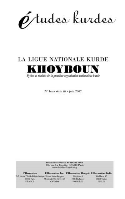 Ligne nationale kurde khoybounmythes et