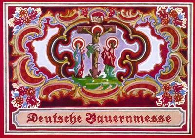 Deutsche Bauernmesse, gemischter Chor und Begleitung, Orgelauszug