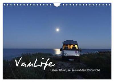 Vanlife - Leben, fahren, frei sein mit dem Wohnmobil (Wandkalender 2026 DIN A4 quer), CALVENDO Monatskalender