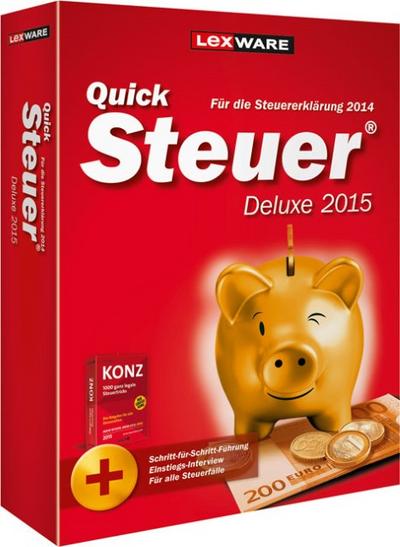 Quicksteuer Deluxe 2015 (Version 21.00)