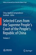 Selected Cases from the Supreme Peoples Court of t