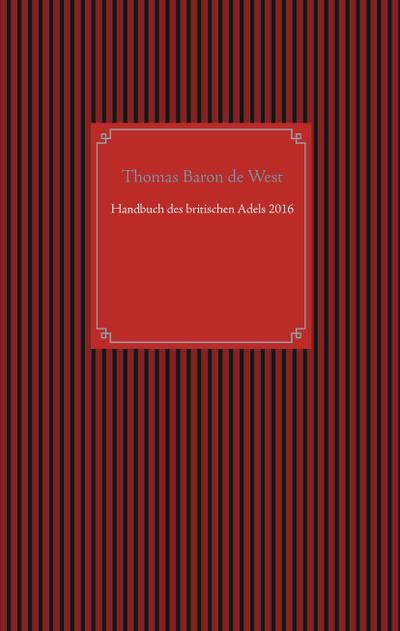 Handbuch des britischen Adels 2016