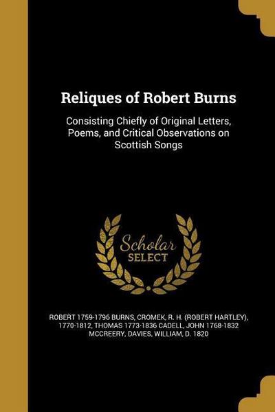RELIQUES OF ROBERT BURNS