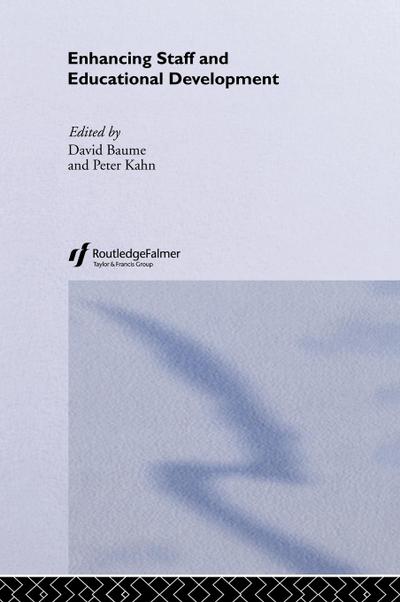 Enhancing Staff and Educational Development