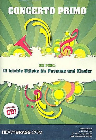 Concerto primo (+CD)für Posaune in B/C (VL- und Bass-Schlüssel) und Klavier