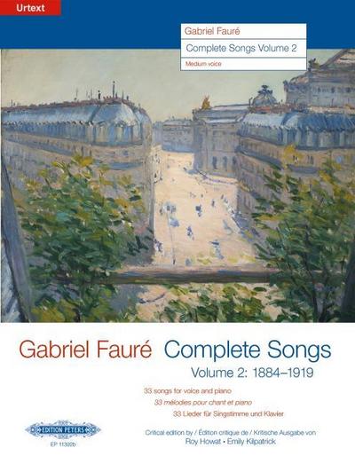 Complete Songs/Sämtliche Lieder 2: 1884-1919
