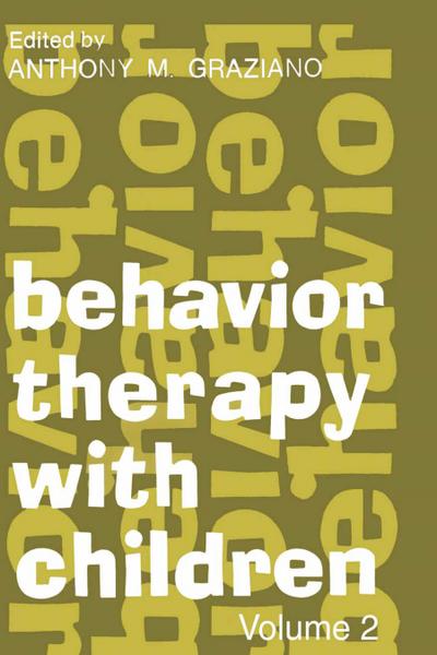 Behavior Therapy with Children