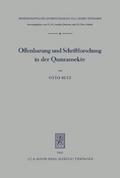 Offenbarung und Schriftforschung in der Qumransekte