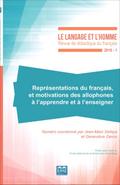 Representations du francais et motivations des allophones a l’apprendre et a l’enseigner