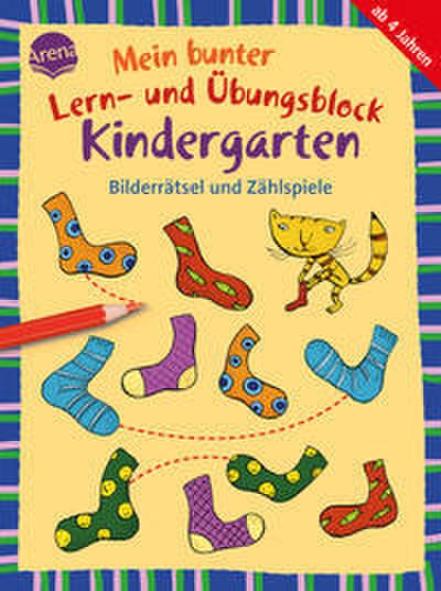 Mein bunter Lern- und Übungsblock Kindergarten