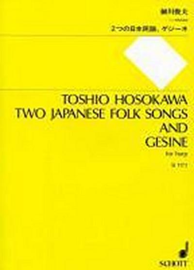 2 Japanese Folk Songs and Gesine