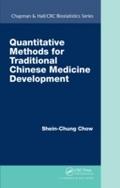 Quantitative Methods for Traditional Chinese Medic