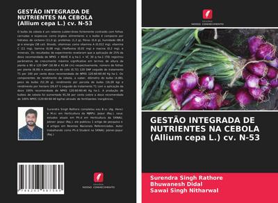 GESTÃO INTEGRADA DE NUTRIENTES NA CEBOLA (Allium cepa L.) cv. N-53