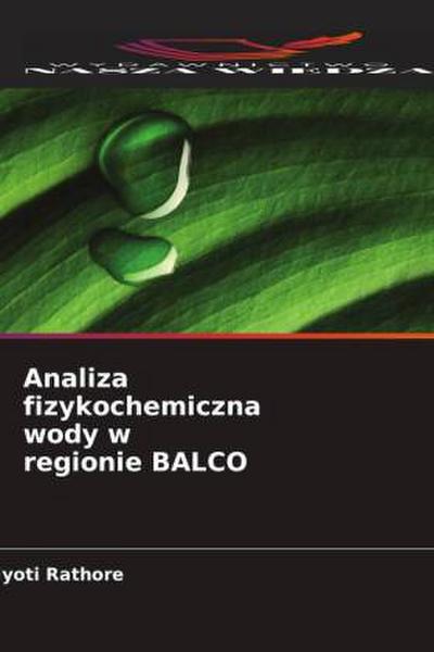 Analiza fizykochemiczna wody w regionie BALCO