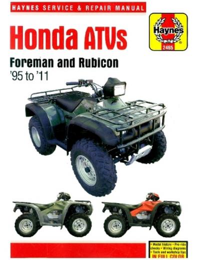 Honda Foreman ATV (95 -11)