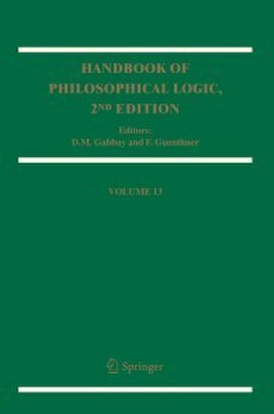 Handbook of Philosophical Logic