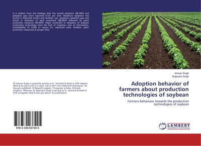 Adoption behavior of farmers about production technologies of soybean