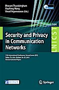 Security and Privacy in Communication Networks