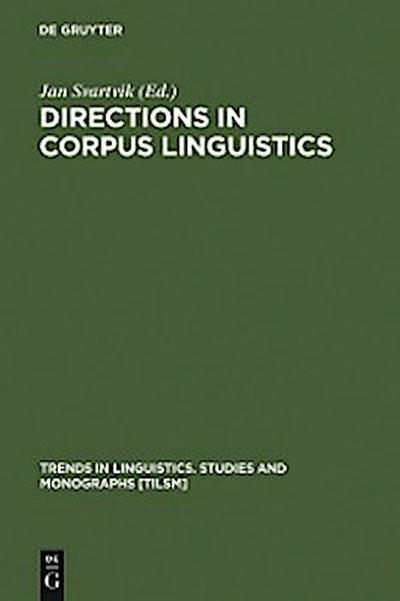 Directions in Corpus Linguistics