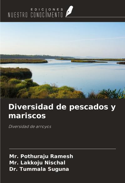 Diversidad de pescados y mariscos