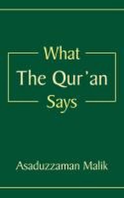 What the Qur’an Says